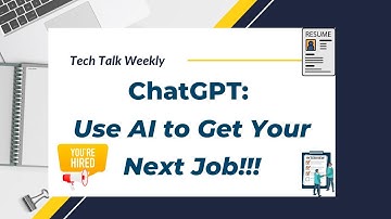 ChatGPT for Beginners: Use AI to Write Resumes and Prepare for Interviews!