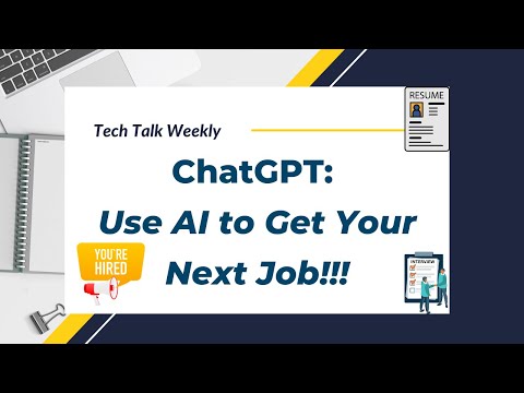 ChatGPT for Beginners: Use AI to Write Resumes and Prepare for Interviews!
