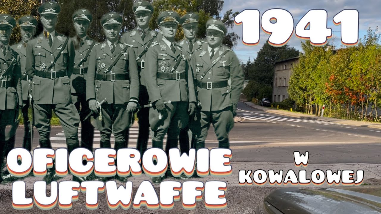 OFICEROWIE LUFTWAFFE W KOWALOWEJ( Unikalny film 1941)