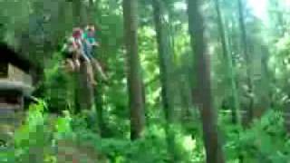 Ashton & Abby on the giant swing
