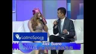 Alex bueno @ entrevista  en las noches son geniales 2013