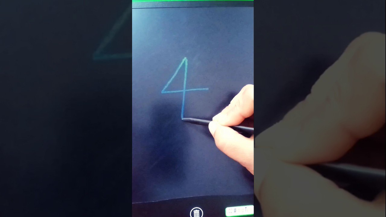 Number 4  drawing Gusse the drawing 