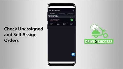 Check Unassigned & Self Assign Orders