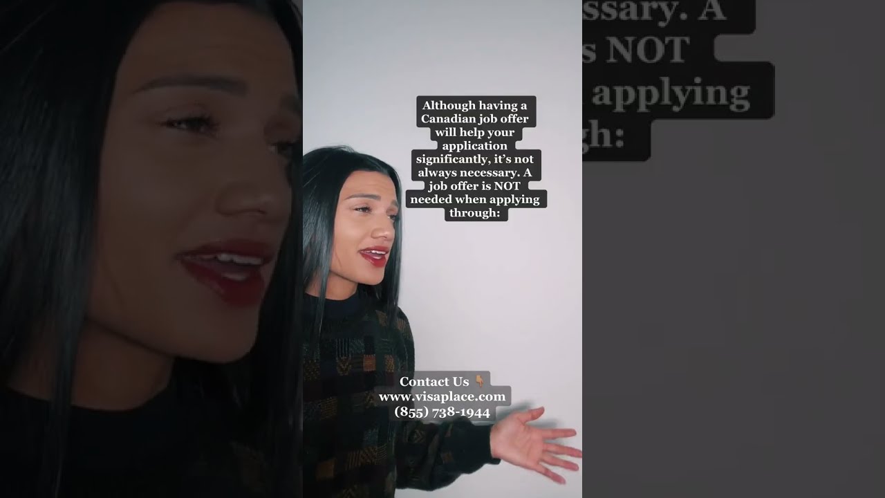 Immigration To Canada W NO JOB OFFER 