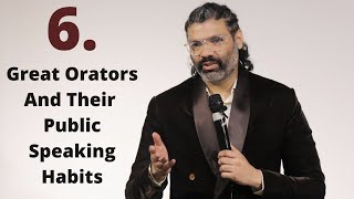 Stories of 5 Great Orators and Their Public Speaking Habits