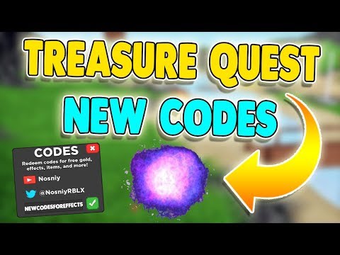 Secret New Effect Codes Treasure Quest New 2 Codes Roblox Youtube