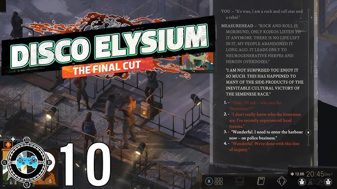 Disco Elysium: The Final Cut, OT