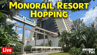🔴Live: Friday Night Live Monorail Resort Hopping - Walt Disney World Live Stream - 5-19-23