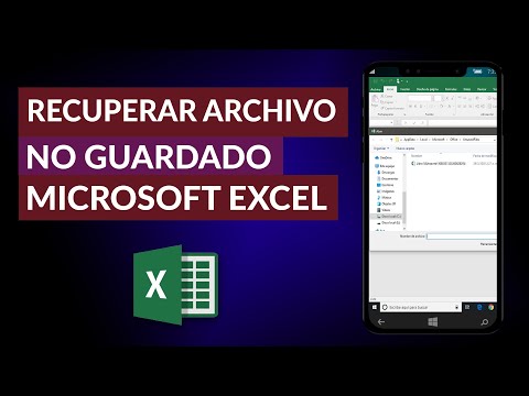 Cómo Recuperar un Archivo o Documento de Excel NO Guardado