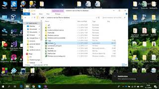 windows service to import files into database