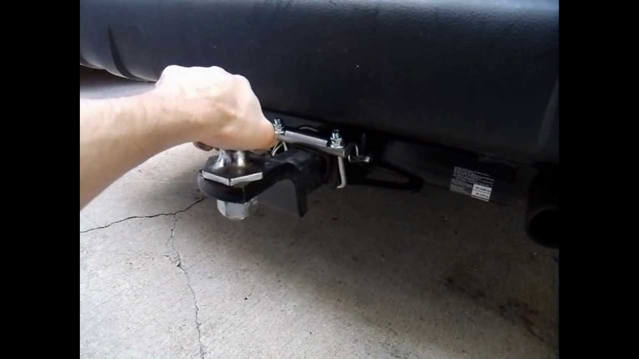 How To Stop Your Trailer Hitch from Rattling Rattle Making Noise YouTube