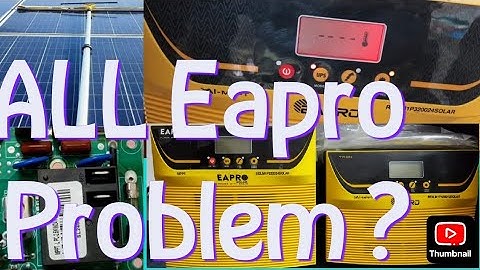 All #eapro Problem & Solution #solar #inverter #solarpower