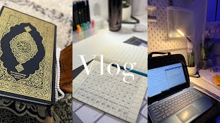 VLOG| 5:30 AM MORNING ROUTINE a relaxed productive day| Muslims high school student