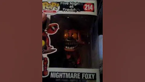 My birthday + my first fnaf toys ever!!!!!