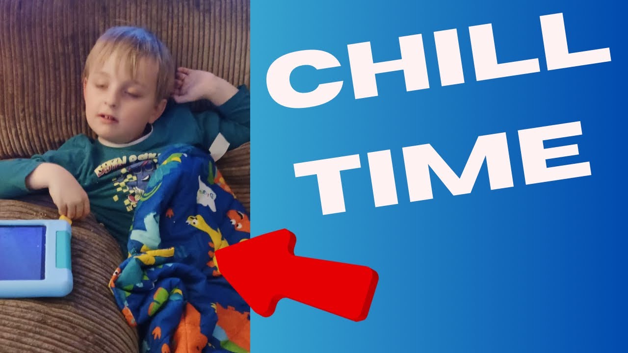 Review of my autistic son new weighted blanket YouTube