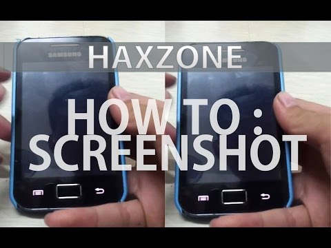 How to Screen Capture on Samsung Galaxy Ace