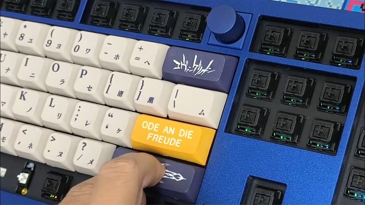 ASMR SHORT Rakit Keyboard, Keychron Q6 + Gateron Oil King + Caps Eva