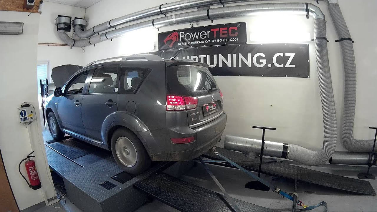 Chiptuning Citroen C-Crosser 2.2 Hdi 115Kw - Youtube