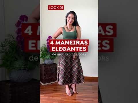 Vídeo: 3 maneiras de usar saias casualmente