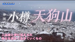 冬日帶團去北海道小樽天狗山看天狗去￼。