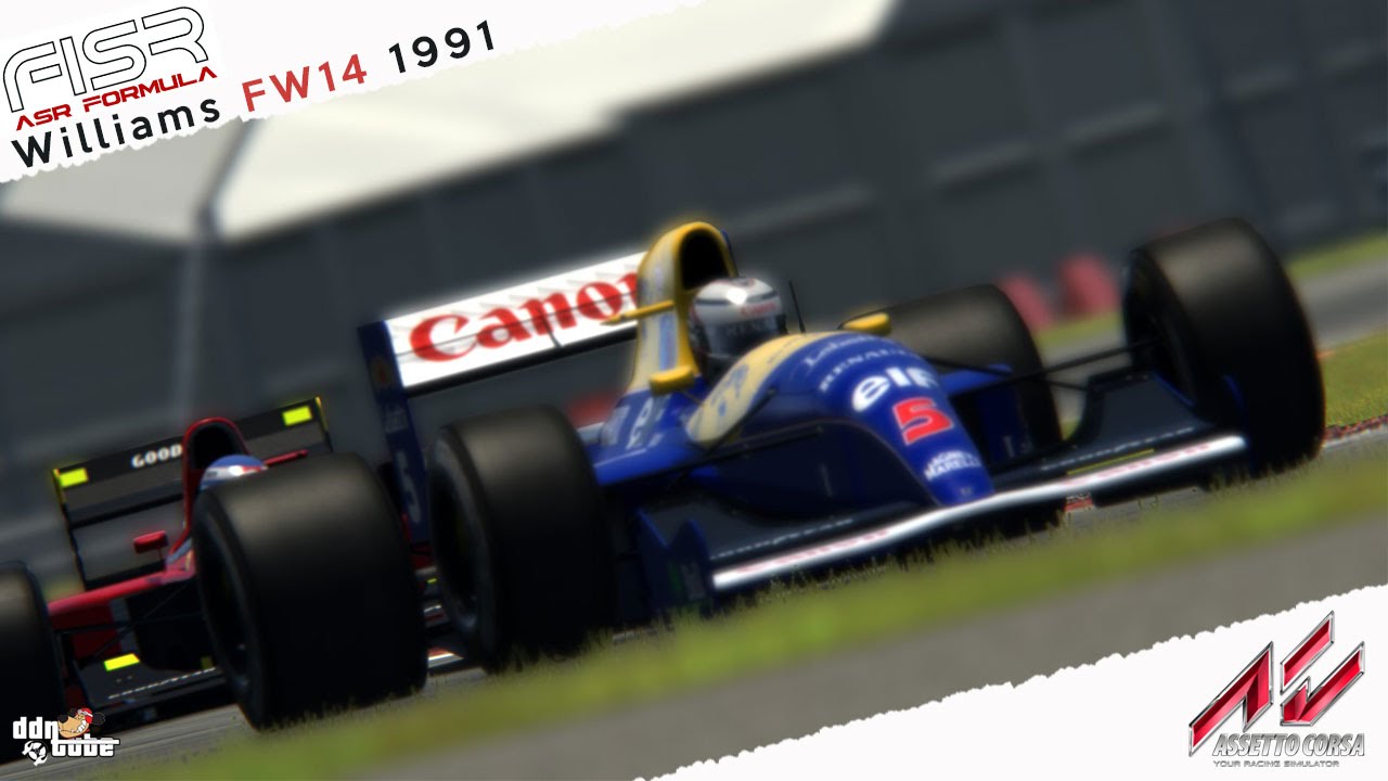 Assetto Corsa Williams Fw14 1991 Onboard Cam At Silverstone Youtube