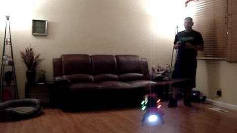 Walkera V200D02 with LED canopy