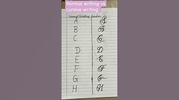 Normal vs calligraphy #handwriting #cursive #cursivewriting #viralvideo #trending #alphabet #shorts