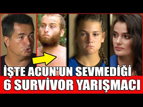 Acun'un Sevmediği 6 Survivor Yarışmacısı