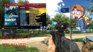 HOW TO DOWNLOAD FAR CRY 3 TRAINER WITH (UNLIMITED HEALTH, AMMO ETC.) NO FAKE