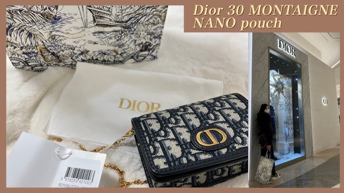 dior saddle nano pouch price