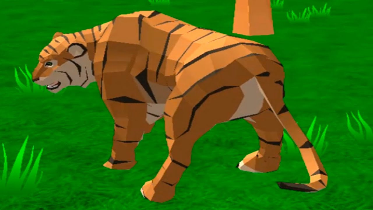 Play tiger simulator 3D on poki.com 