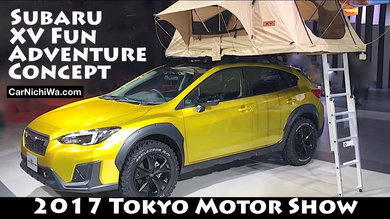 Subaru Xv Fun Adventure Impreza Future Sport Concepts Tokyo Motor Show 17 Carnichiwa Com Youtube