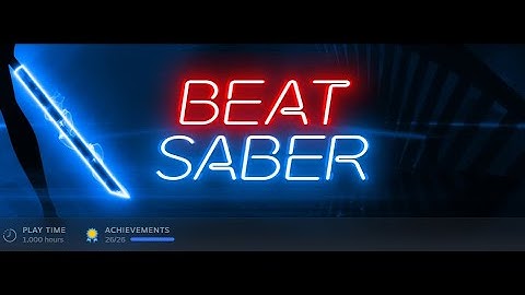 YOU WONT BELIEVE WHAT 1000 HOURS IN BEAT SABER LOOKS LIKE *UNREAL* *INHUMAN* *EGG* *IMPOSSIBLE?* *O*