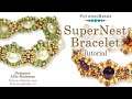 SuperNest Bracelet- DIY Jewelry Making Tutorial by PotomacBeads