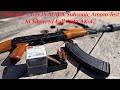 Testing hornady 762x39 subx subsonic ammo in a silenced full auto ak47 sgammo