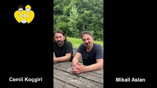 Mikail Aslan ve Cemil Koçgiri Festivalde Resimi