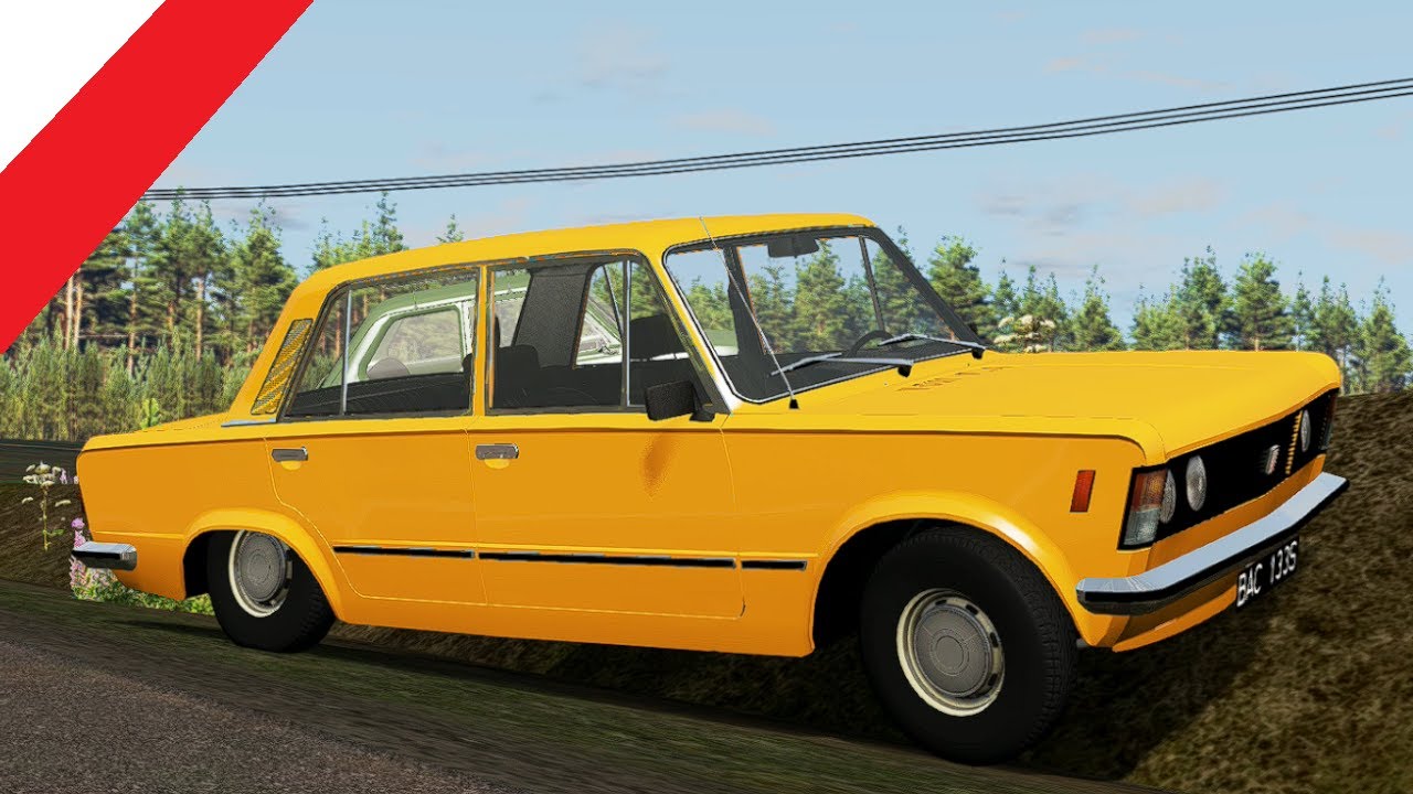 Fiat 125p w polu BeamNG YouTube