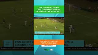 Avaí tem desfalques no duelo contra Chapecoense na final da Copa Sul-Sudeste?