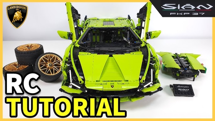 Behind the Scenes: Life-Size LEGO Lamborghini Sián FKP 37 with