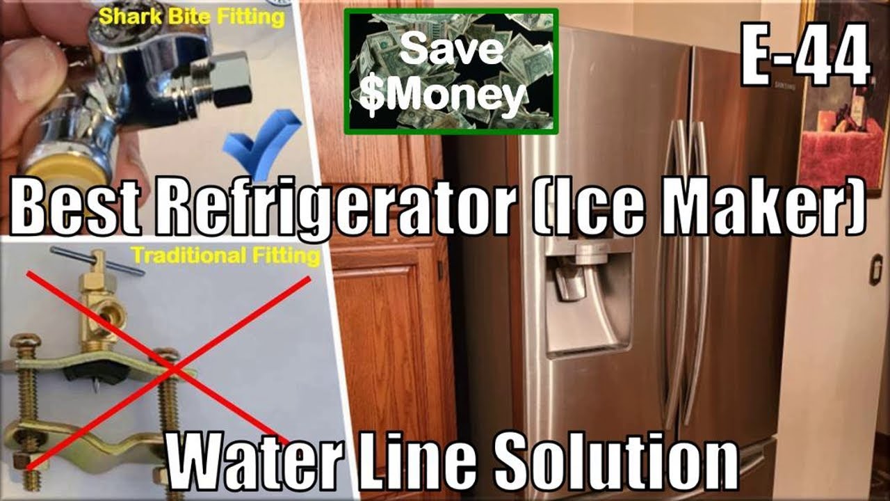 Ice Maker Water Line Kit - Food Grade Refrigerator/Fridge Tubing  Installation