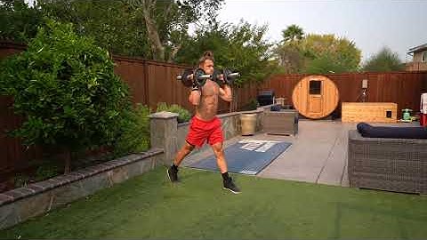 Dumbbell Front Rack Split Squat