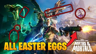 All Easter Eggs and Hidden Details in Fortnite: Myths and Morta&#39;ls Cinematic Teaser