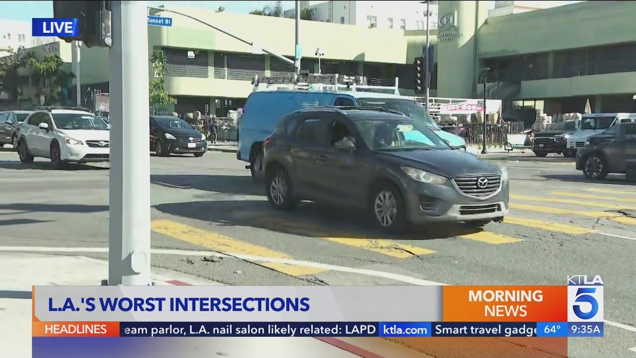 New research shows L.A.’s ‘worst’ intersections – and some may surprise you 