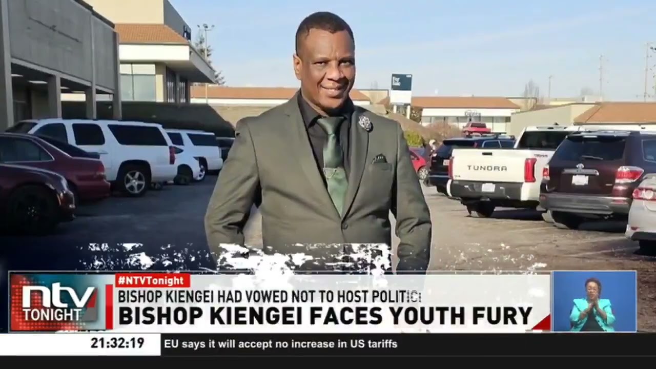 Молодые прихожане резко критикуют епископа Бенсона Киенгеи за то, что он принимал президента Руто...