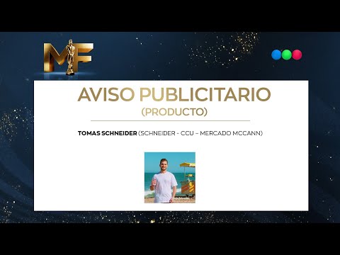 Tomás Schneider: mejor aviso publicitario - Martín Fierro 2024