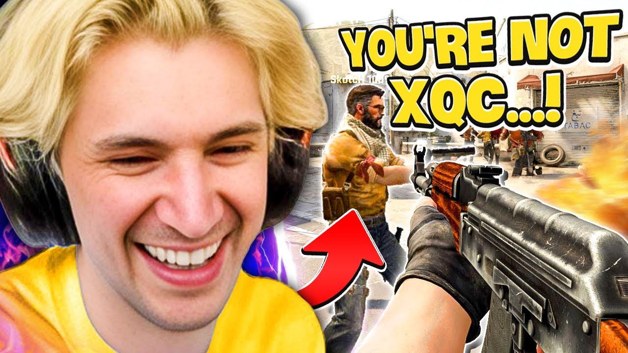 xQc Plays The FUNNIEST CS:GO Match with Jesse! - YouTube