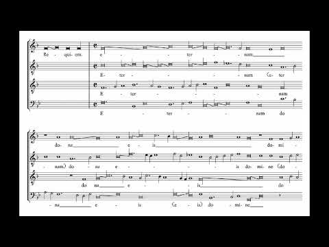 Févin: Missa pro fidelibus defunctis - Introitus - Jacques Moderne