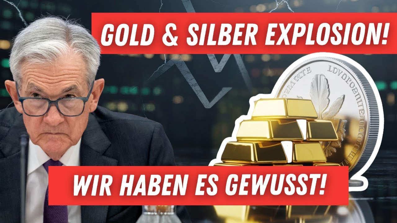 FLUCHT AUS DEM DOLLAR: Gold & Silber explodieren nach Powell-Anklage! (Wir haben es gewusst!)