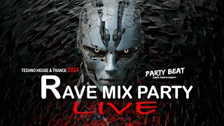 Melodic Techno Rave Mix & House & Trance 2024