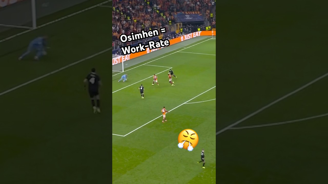 Osimhen&rsquo;s work-rate 😮&zwj;💨